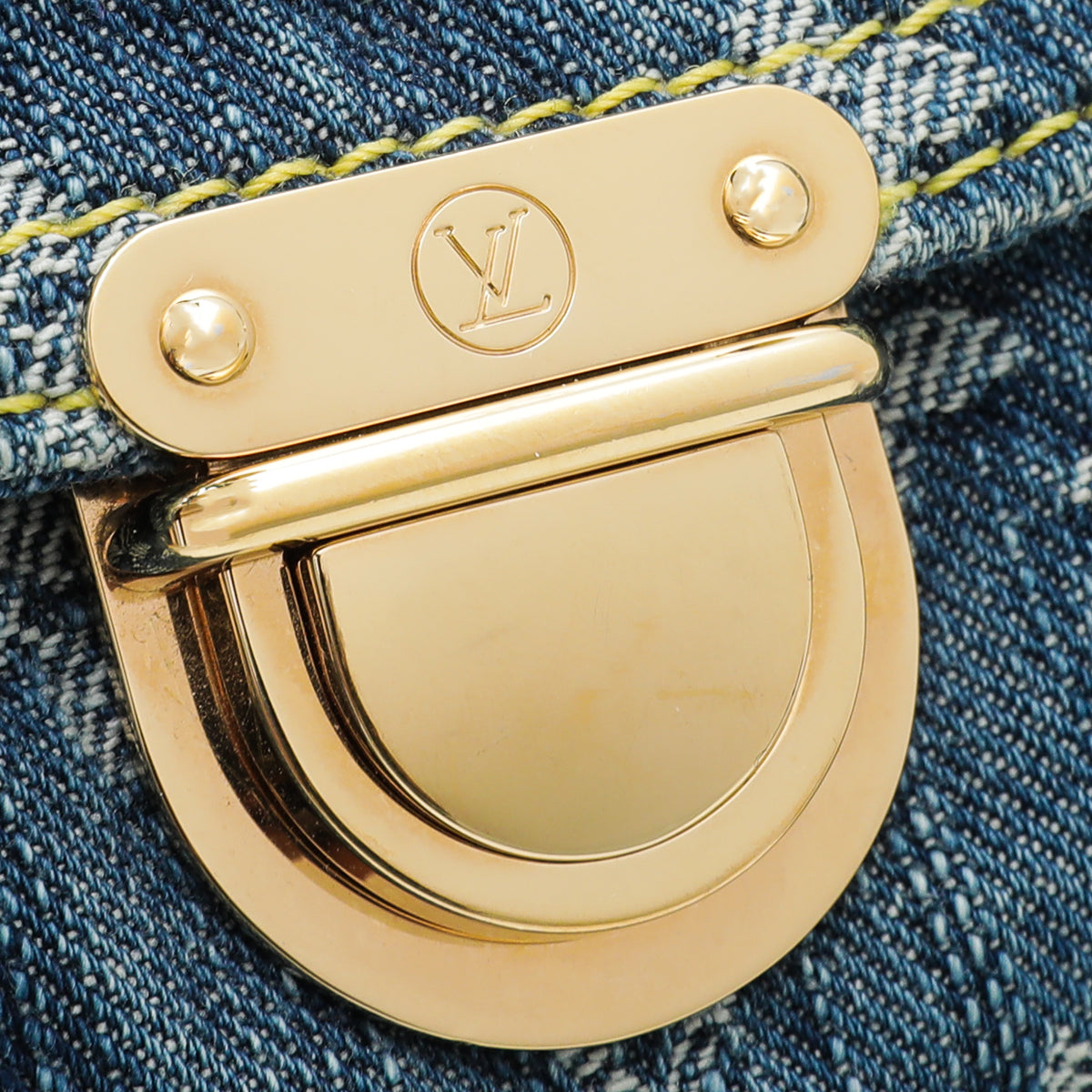 Louis Vuitton Denim Blue Monogram Baggy PM Bag-Louis Vuitton-THE CLOSET