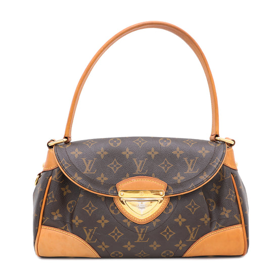 Louis Vuitton Monogram Beverly Flap MM Bag