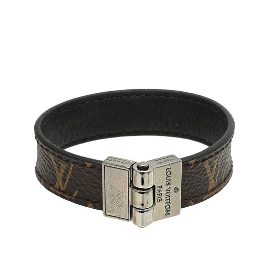 Louis Vuitton Monogram Brass Hinge Bracelet