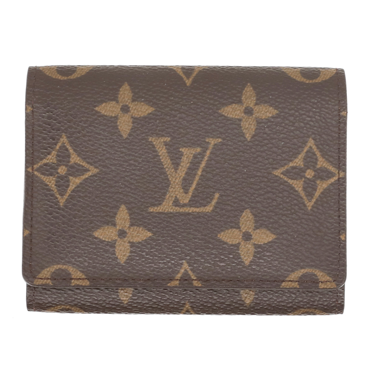 Louis Vuitton Brown Monogram Business Card Holder