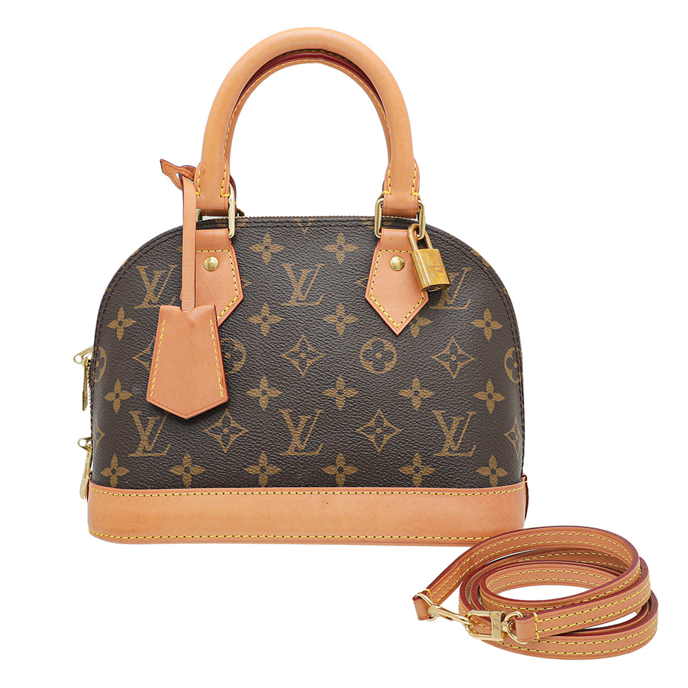 Louis Vuitton Brown Monogram Alma BB Bag-Louis Vuitton-THE CLOSET