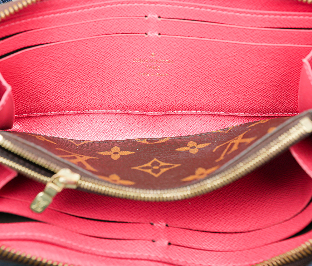 Louis Vuitton Brown Monogram Clemence Wallet-Louis Vuitton-THE CLOSET