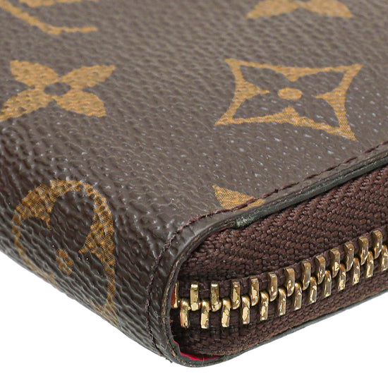 Louis Vuitton Brown Monogram Clemence Wallet