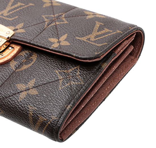 Louis Vuitton Brown Monogram Etoile Wallet