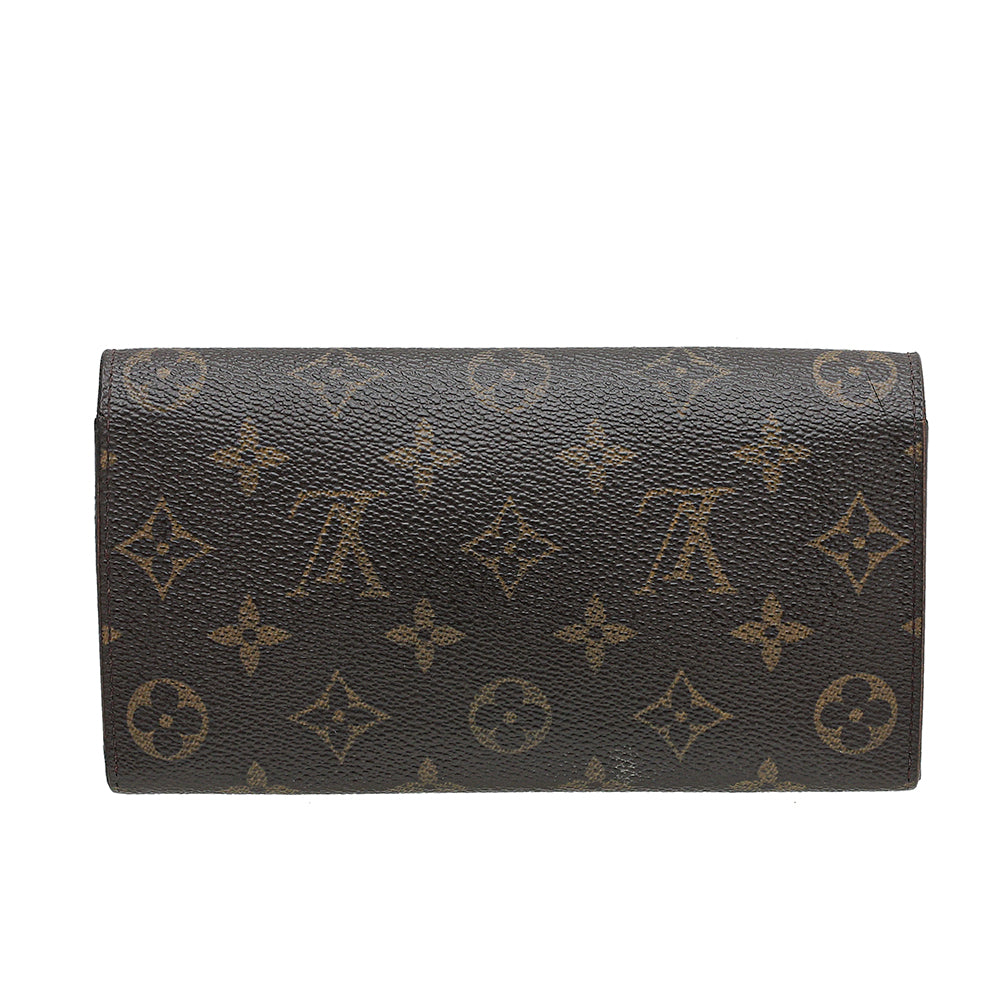 Louis Vuitton Brown Monogram Sarah Wallet-Louis Vuitton-THE CLOSET