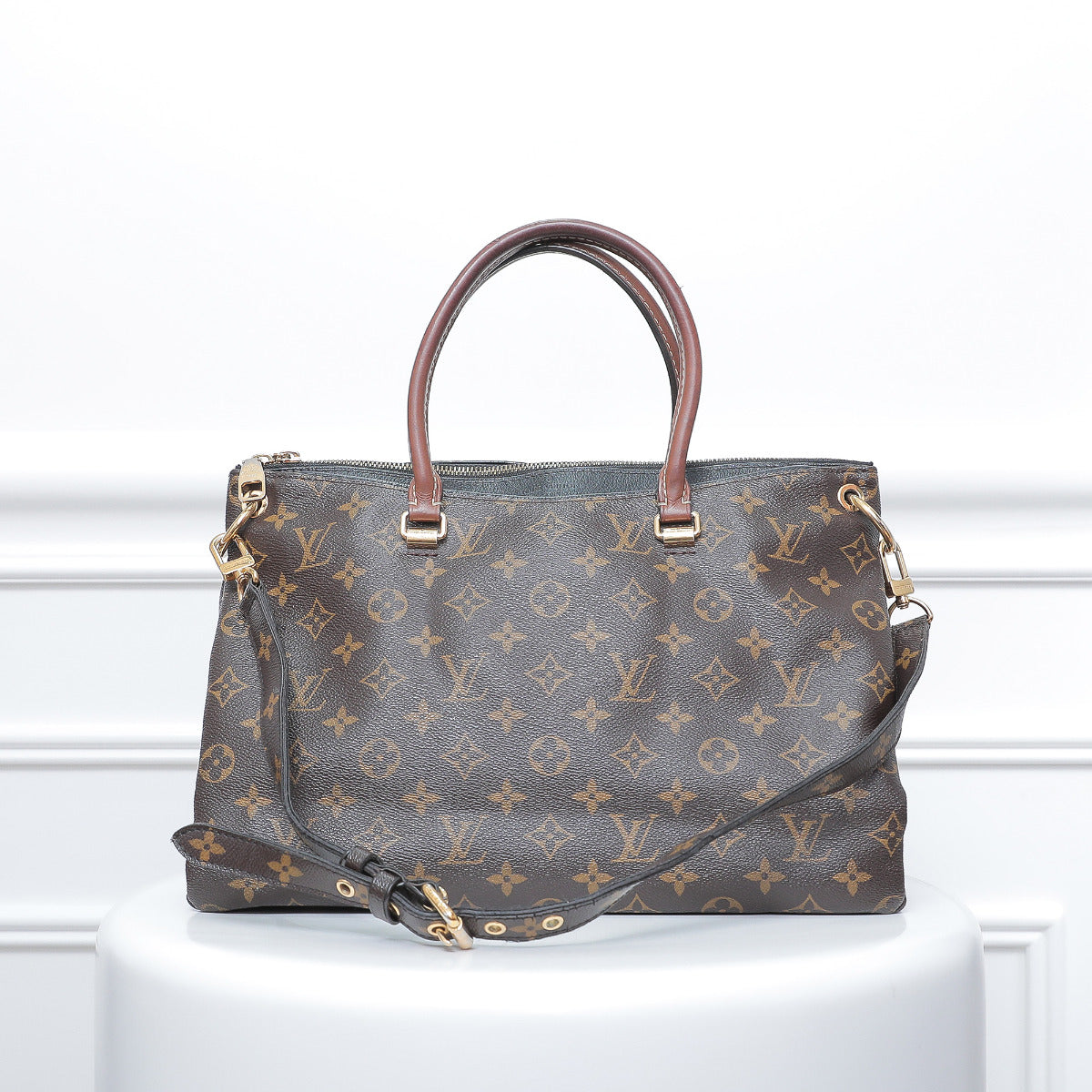 Louis Vuitton Noir Pallas Bag-Louis Vuitton-THE CLOSET