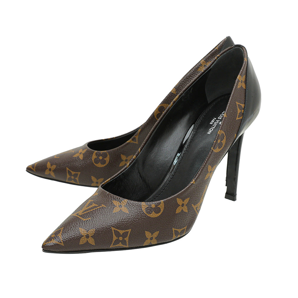 Louis Vuitton Monogram Bicolor Cherie Pump 40-Louis Vuitton-THE CLOSET