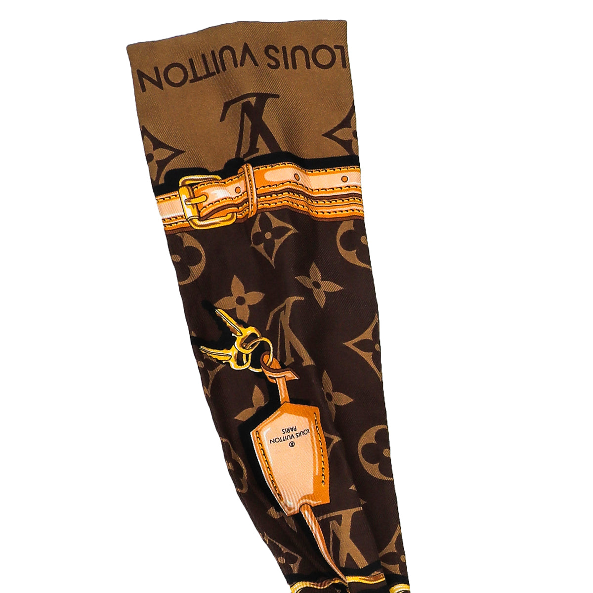 Louis Vuitton Brown Monogram Confidential Bandeau-Louis Vuitton-THE CLOSET