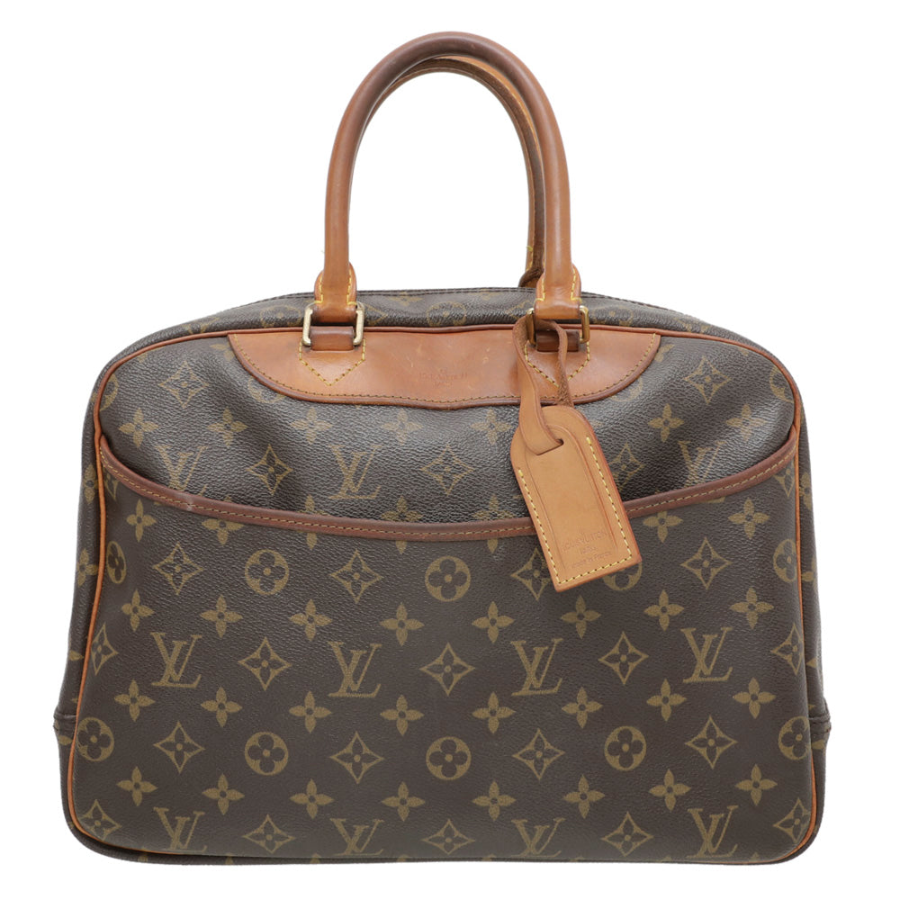 Louis Vuitton Brown Monogram Deauville Bag-Louis Vuitton-THE CLOSET