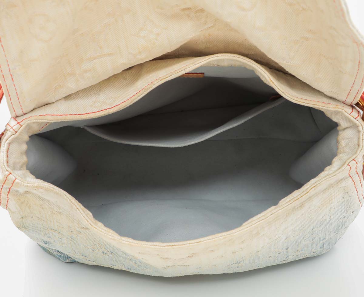 Louis Vuitton Blue Monogram Denim Sunshine Bag-Louis Vuitton-THE CLOSET