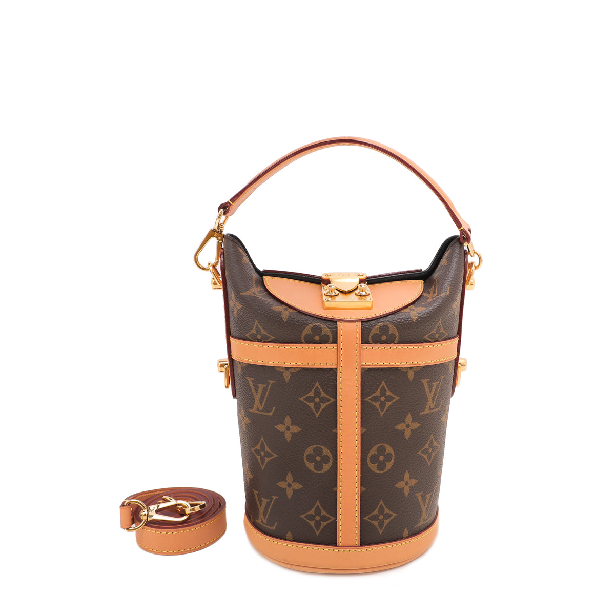 Louis Vuitton Monogram Duffle Bucket Bag-Louis Vuitton-THE CLOSET