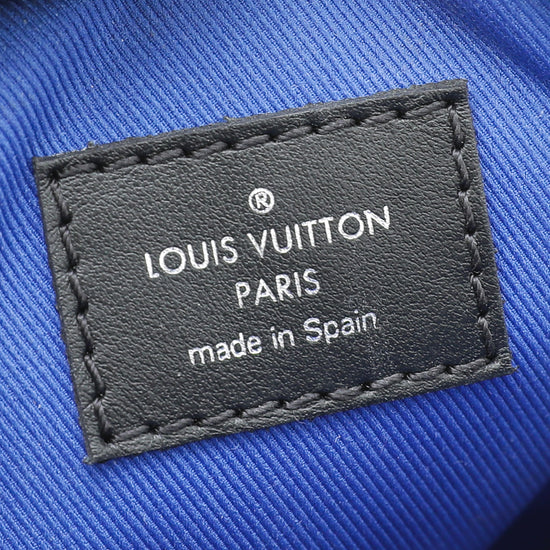 Authenticated Used LOUIS VUITTON Louis Vuitton Danube PPM Trunk Print  Monogram Eclipse M45928 Mini Shoulder Bag Men's Black 