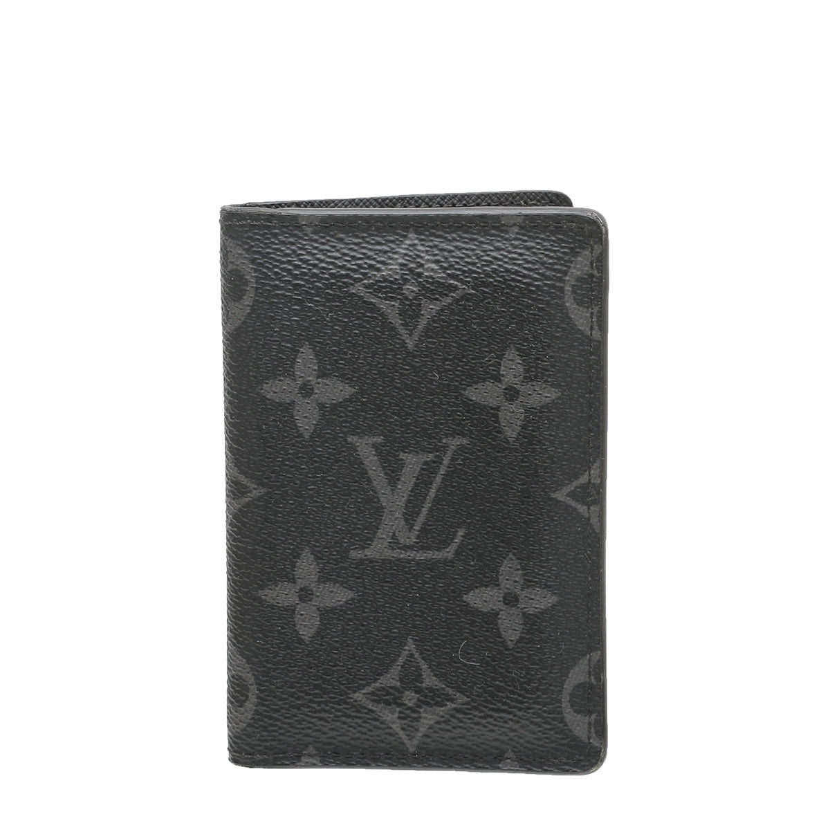 Louis Vuitton Gray Monogram Eclipse Pocket Organiser-Louis Vuitton-THE CLOSET