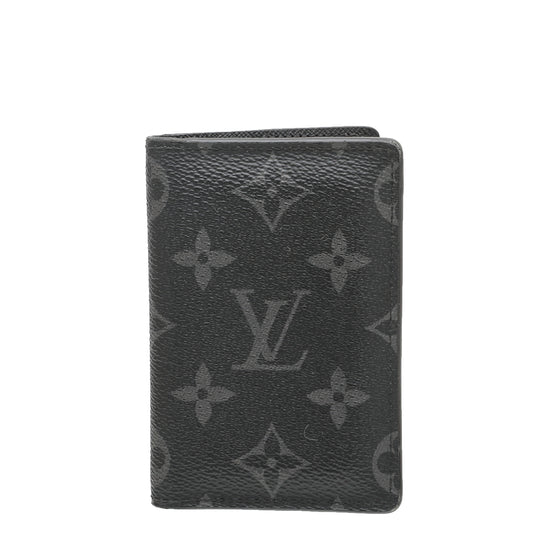 Louis Vuitton Gray Monogram Eclipse Pocket Organiser