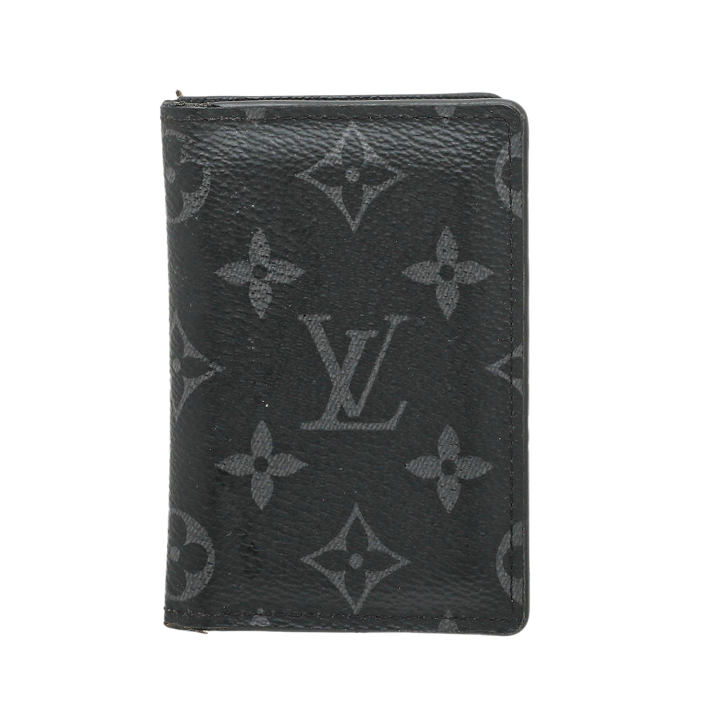 Louis Vuitton Monogram Eclipse Pocket Organiser-Louis Vuitton-THE CLOSET