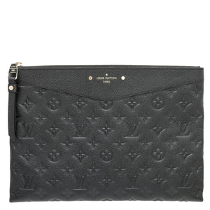 Louis Vuitton Black Monogram Pouch Daily Pouch