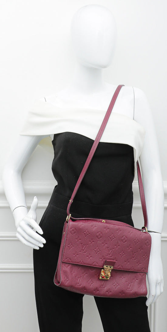 Louis Vuitton Monogram Empreinte Bastille Aurore MM Bag - Luxury