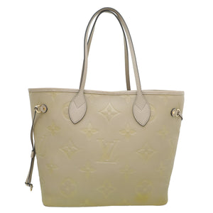 Louis Vuitton Tourterelle Monogram Empreinte Giant Neverfull MM Bag