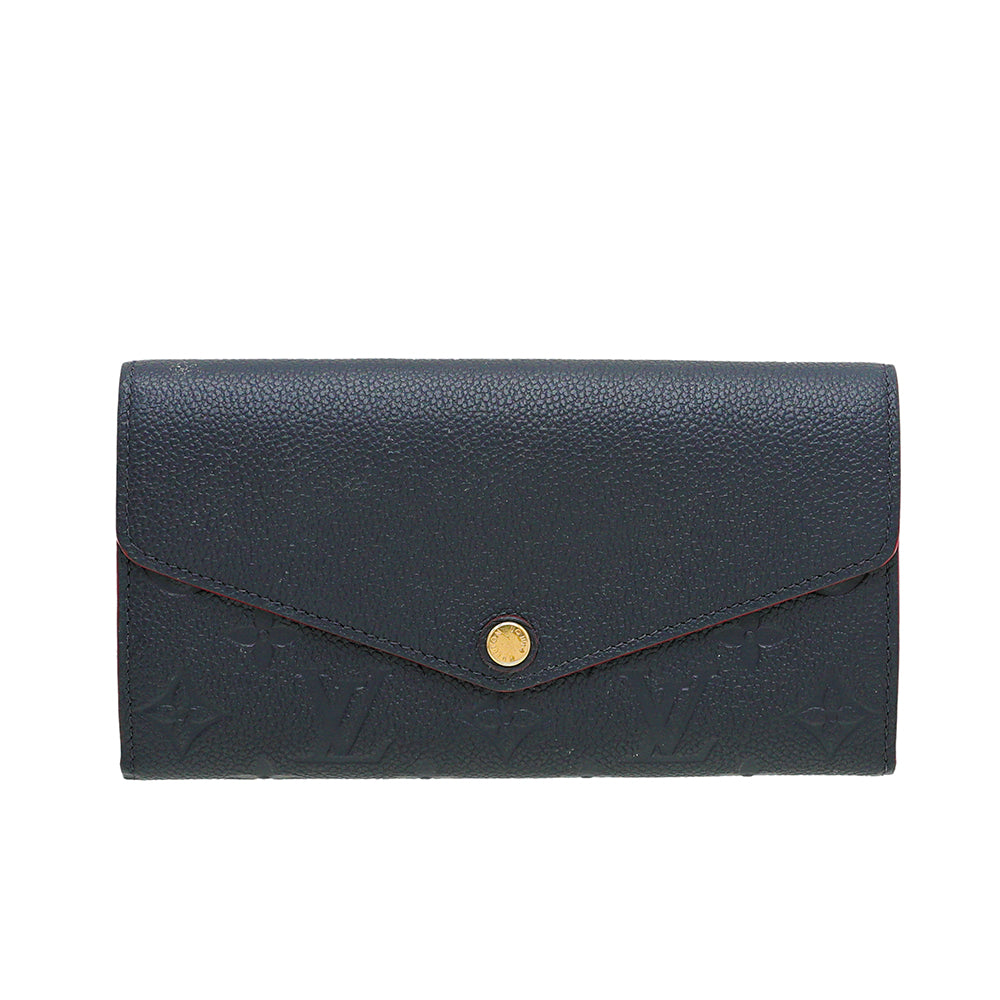 Louis Vuitton Bicolor Monogram Empreinte Sarah Wallet-Louis Vuitton-THE CLOSET