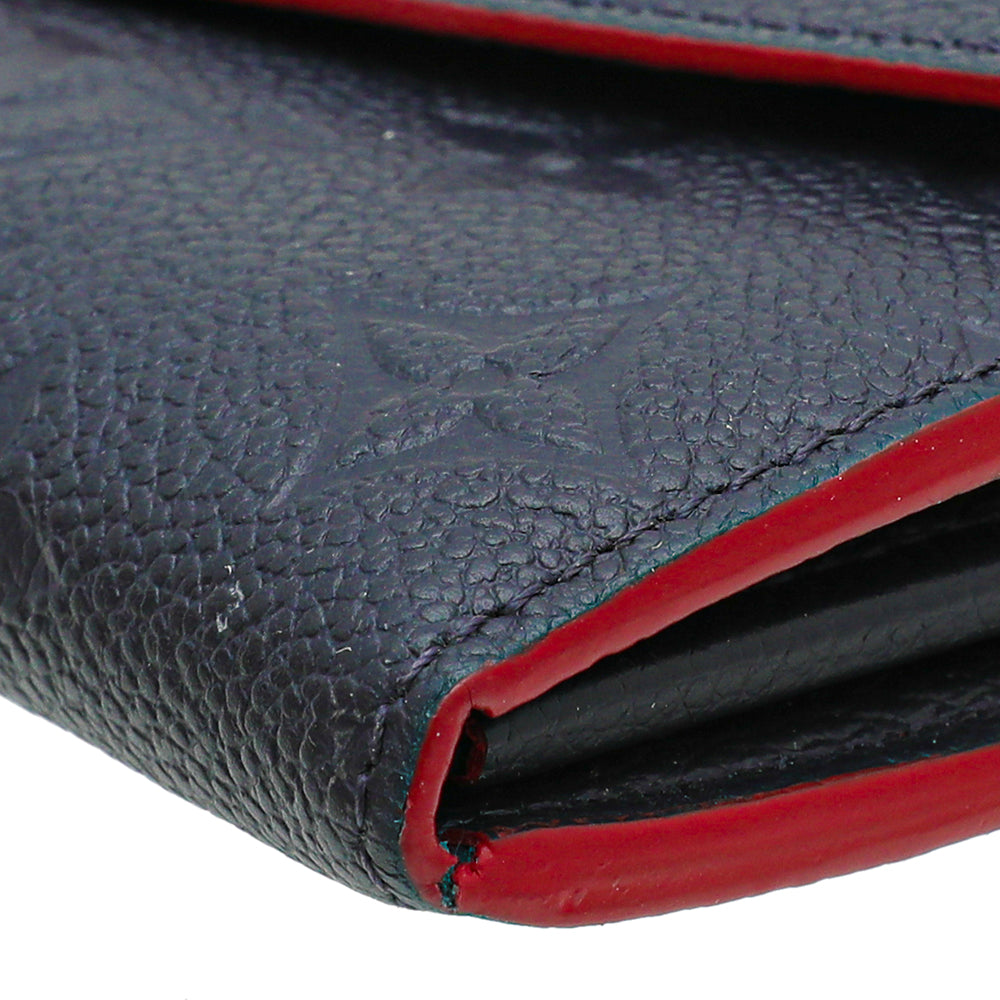 Louis Vuitton Bicolor Monogram Empreinte Sarah Wallet-Louis Vuitton-THE CLOSET