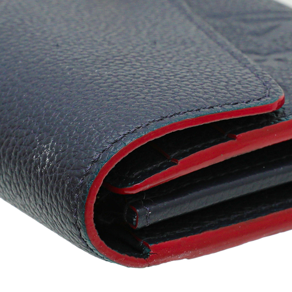 Louis Vuitton Bicolor Monogram Empreinte Sarah Wallet-Louis Vuitton-THE CLOSET