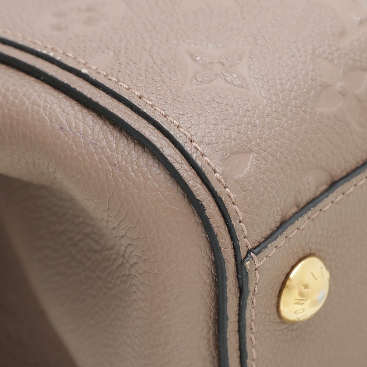 Louis Vuitton Taupe Monogram Empreinte Trocadero Bag-Louis Vuitton-THE CLOSET