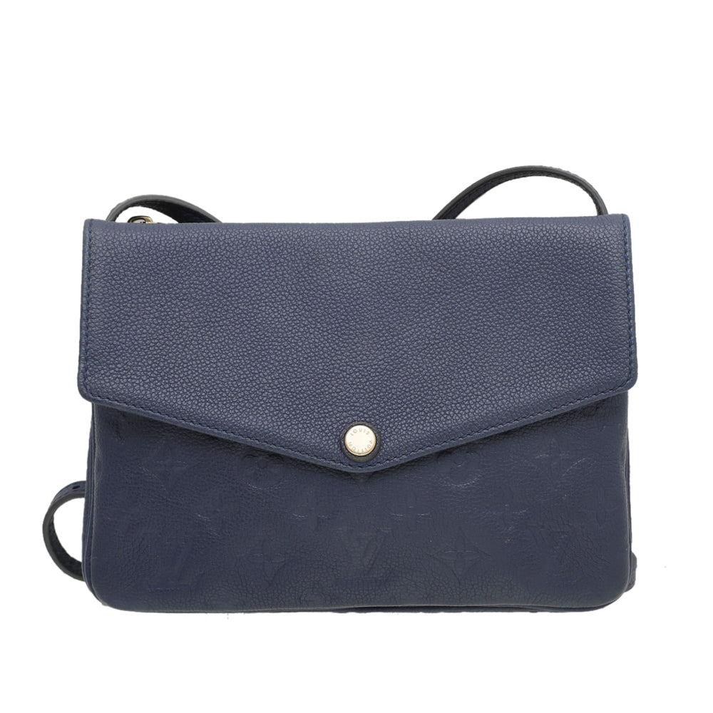 Louis Vuitton Iris Monogram Empreinte Twice Bag-Louis Vuitton-THE CLOSET