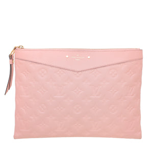 Louis Vuitton Rose Poudre Monogram Empreinte Daily Pouch