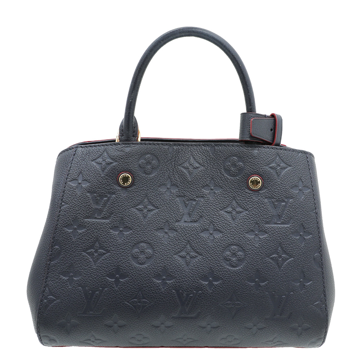 Louis Vuitton Marine Rouge Monogram Empreinte Montaigne BB Bag-Louis Vuitton-THE CLOSET