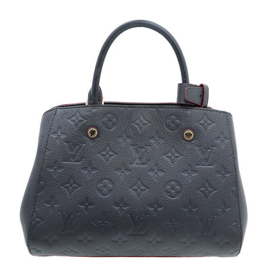 Louis Vuitton, Bags, Mint Louis Vuitton Montaigne Bb Empreinte Red Pink  Crossbody Bag Leather Sp78