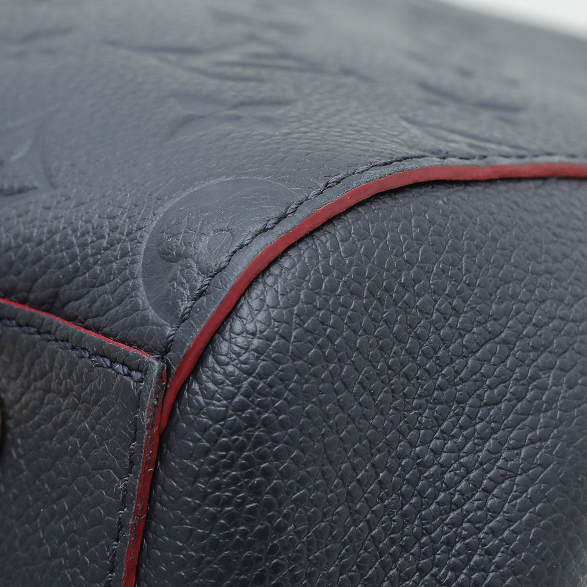 Louis Vuitton Marine Rouge Monogram Empreinte Montaigne BB Bag-Louis Vuitton-THE CLOSET