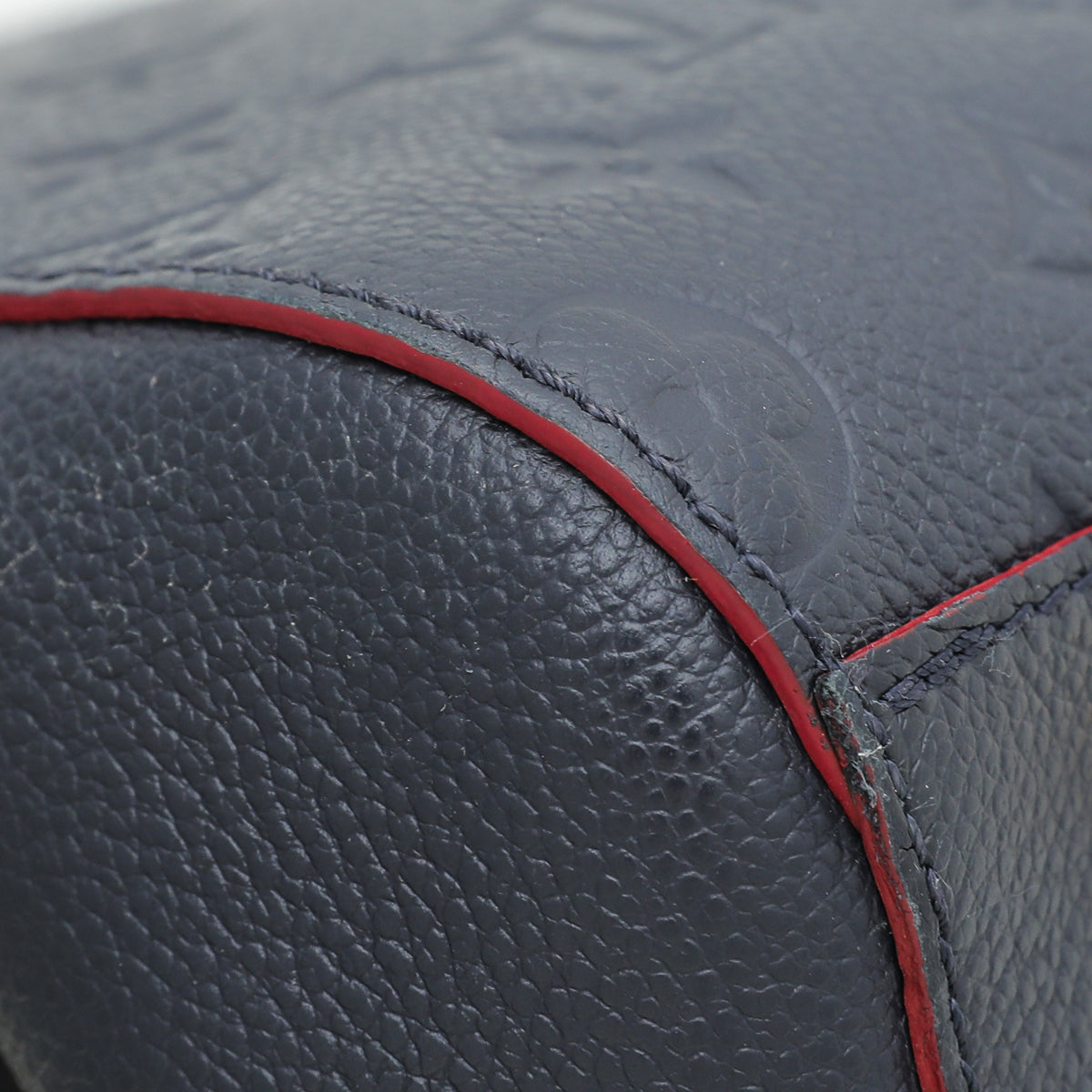 Louis Vuitton Marine Rouge Monogram Empreinte Montaigne BB Bag-Louis Vuitton-THE CLOSET