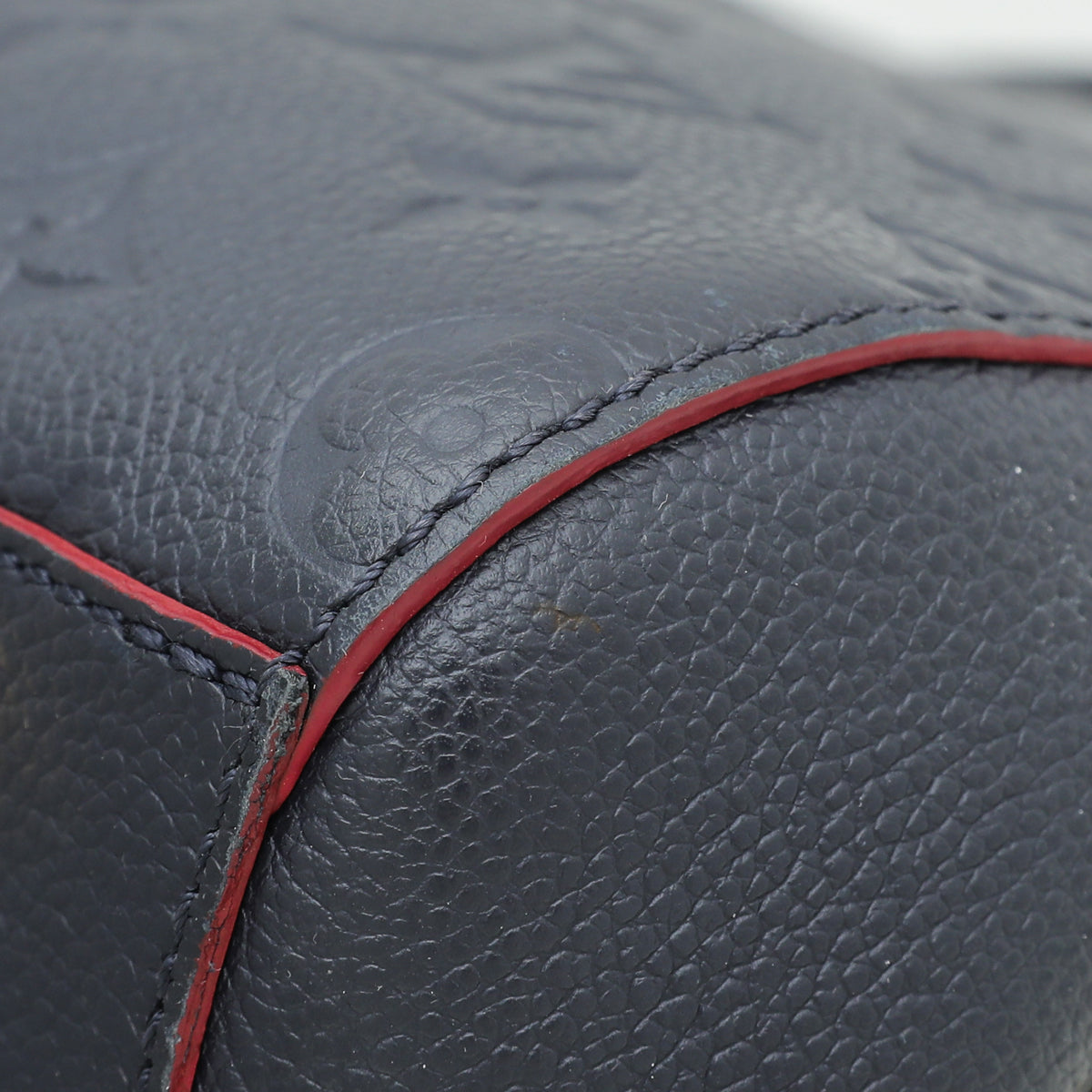 Louis Vuitton Marine Rouge Monogram Empreinte Montaigne BB Bag-Louis Vuitton-THE CLOSET