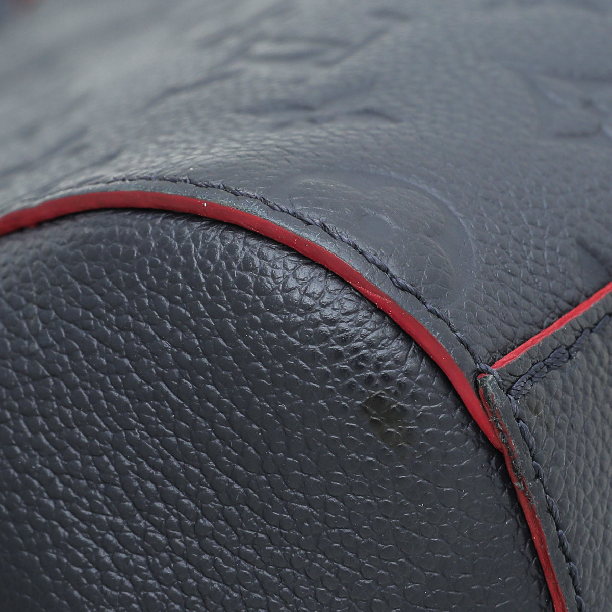 Louis Vuitton Marine Rouge Monogram Empreinte Montaigne BB Bag-Louis Vuitton-THE CLOSET