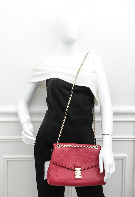 Authentic Louis Vuitton Monogram Empreinte Leather St Germain PM shoulder  bag