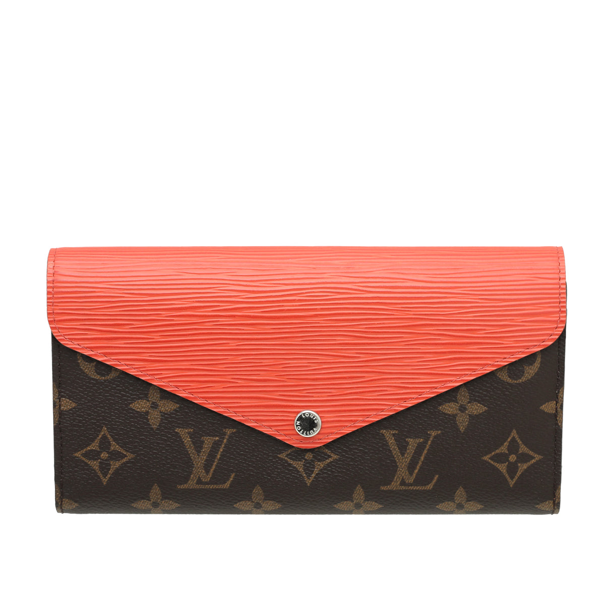 Louis Vuitton Monogram Orange Marie-Lou Wallet