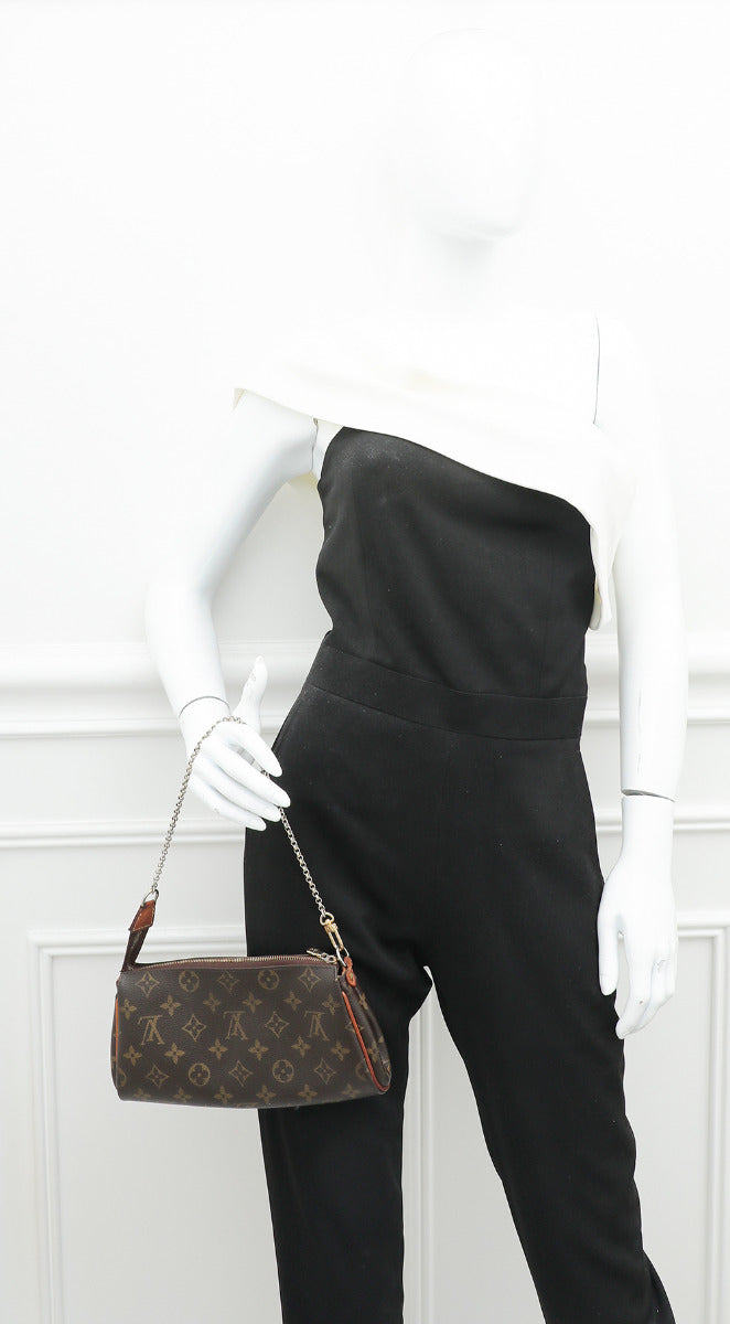 Louis Vuitton Brown Monogram Eva Clutch Bag-Louis Vuitton-THE CLOSET