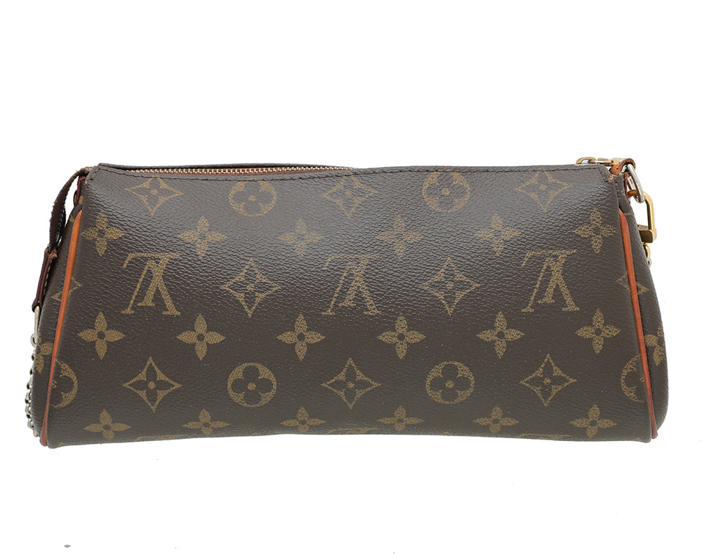 Louis Vuitton Brown Monogram Eva Clutch Bag - Main Image