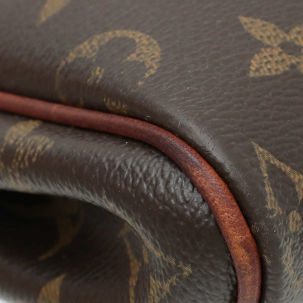 Louis Vuitton Brown Monogram Eva Clutch Bag-Louis Vuitton-THE CLOSET