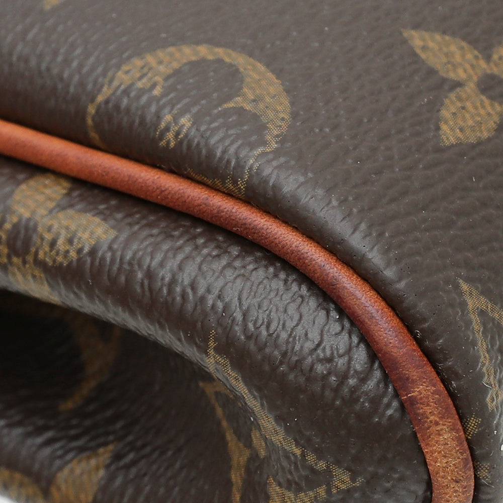 Louis Vuitton Brown Monogram Eva Clutch Bag-Louis Vuitton-THE CLOSET
