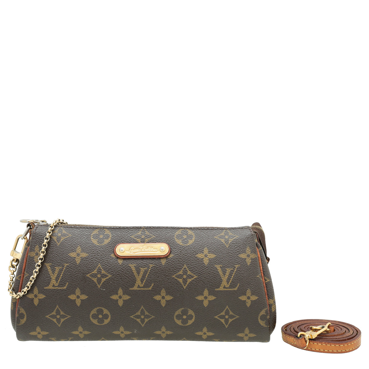 Louis Vuitton Monogram Eva Clutch Bag-Louis Vuitton-THE CLOSET