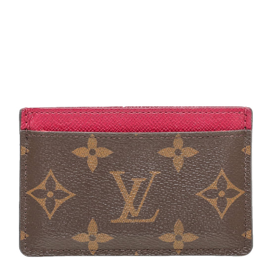 Louis Vuitton Bicolor Monogram Flat Cardholder
