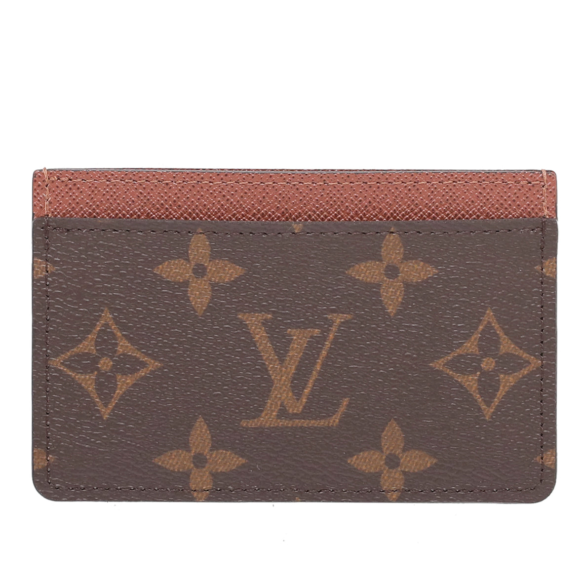 Louis Vuitton Brown Monogram Flat Card Holder
