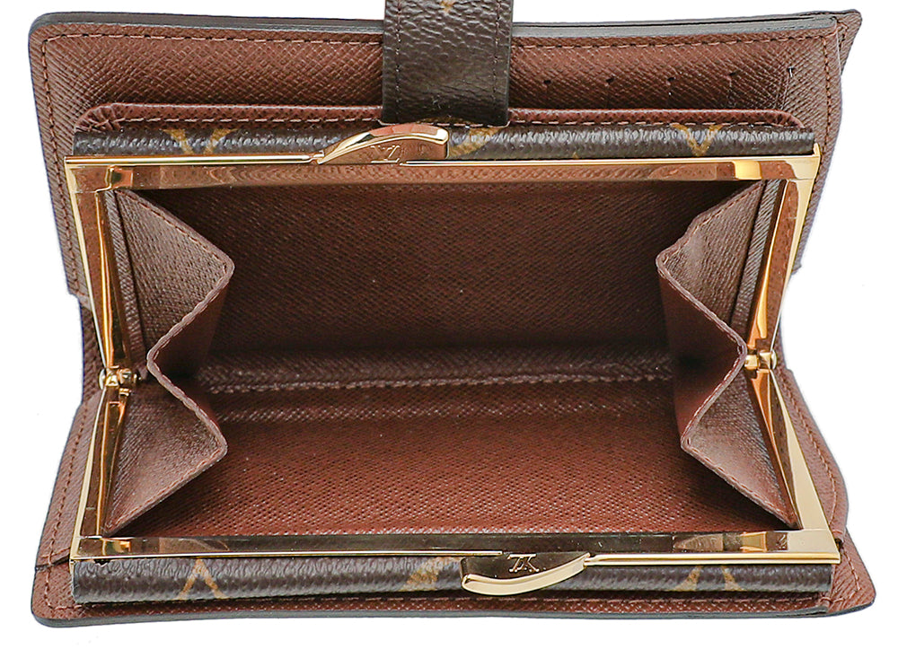 Louis Vuitton Brown Monogram French Purse Wallet-Louis Vuitton-THE CLOSET