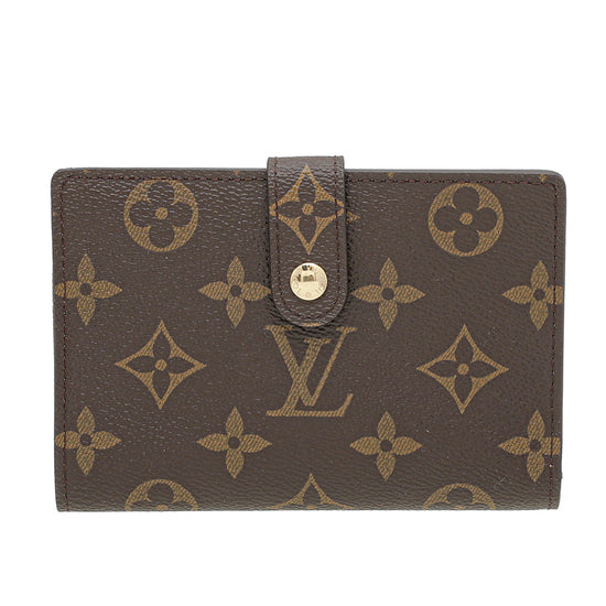 Louis Vuitton Brown Monogram French Purse Wallet