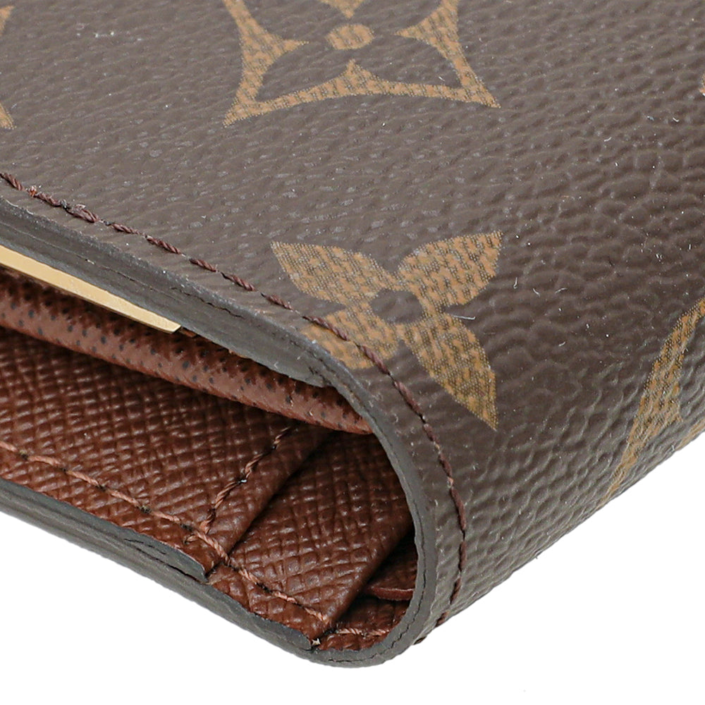 Louis Vuitton Brown Monogram French Purse Wallet-Louis Vuitton-THE CLOSET