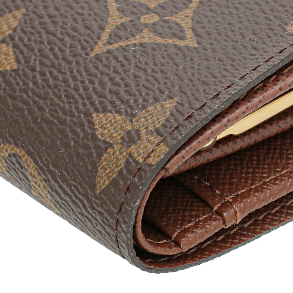 Louis Vuitton Brown Monogram French Purse Wallet-Louis Vuitton-THE CLOSET