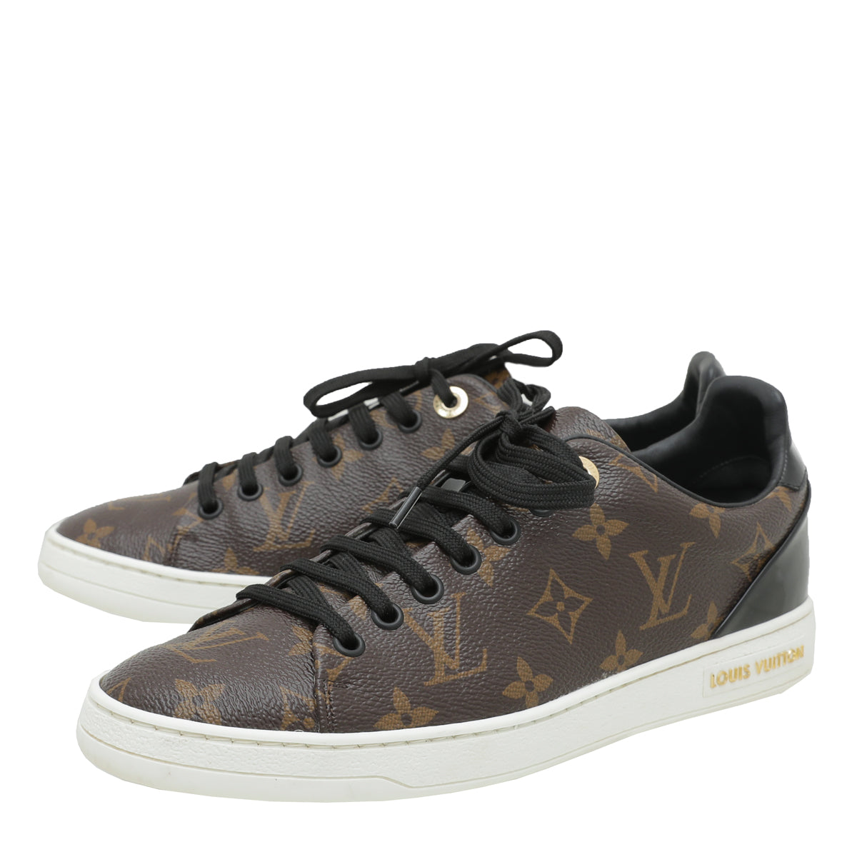 Louis Vuitton Bicolor Monogram Frontrow Sneakers 37.5-Louis Vuitton-THE CLOSET