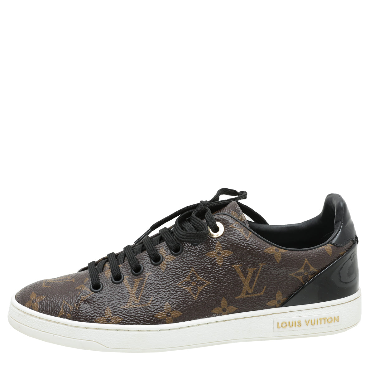 Louis Vuitton Bicolor Monogram Frontrow Sneakers 37.5