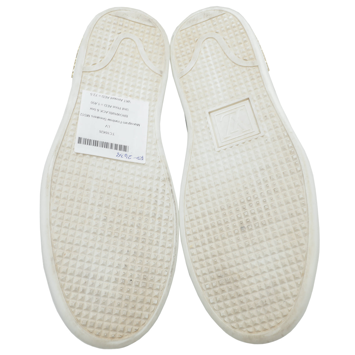 Louis Vuitton Bicolor Monogram Frontrow Sneakers 37.5-Louis Vuitton-THE CLOSET